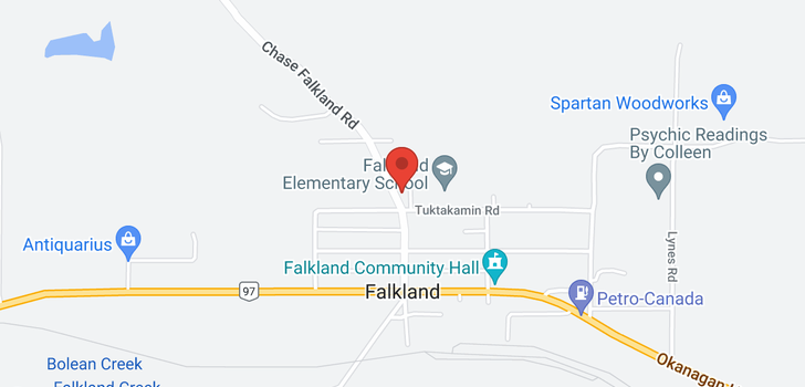 map of 2907-2909 Chase Falkland Road